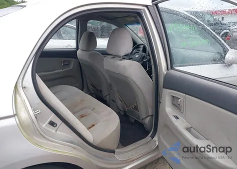 2008 Kia Spectra Ex from USA, damaged, VIN KNAFE122485577402